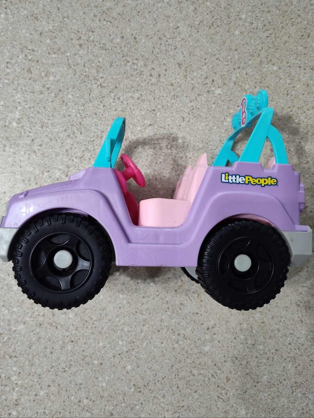 Purple & Pink Play Jeep - Kids Toy Vehicle Barbie Little People